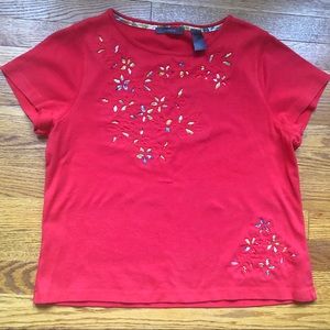 Liz Claiborne Short Sleeve T-shirt